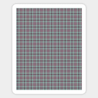 Pastel Purple and Blue Plaids 001#001 Magnet